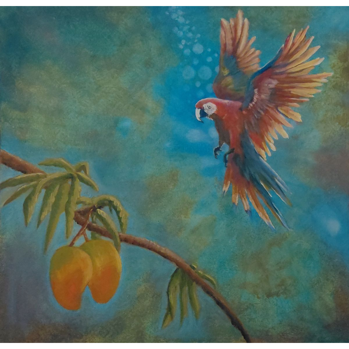 Canvas 40x40 cm / 16x16″